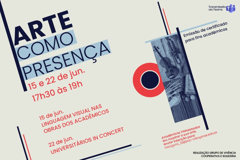 PUC-Campinas realiza webinar sobre a arte