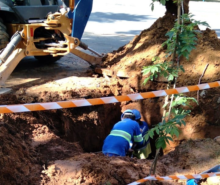 Rompimento deixa quase 30 bairros sem água em Campinas