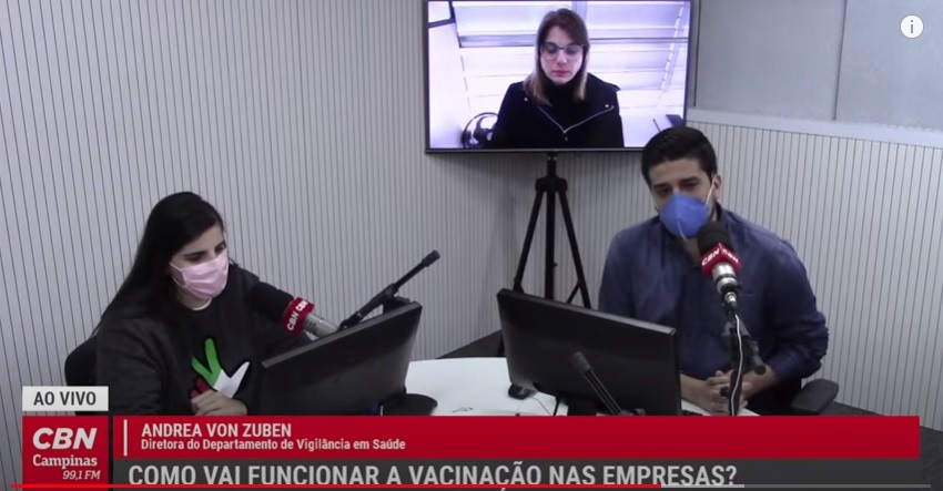 Como será a vacinação nas empresas: Andrea Von Zuben