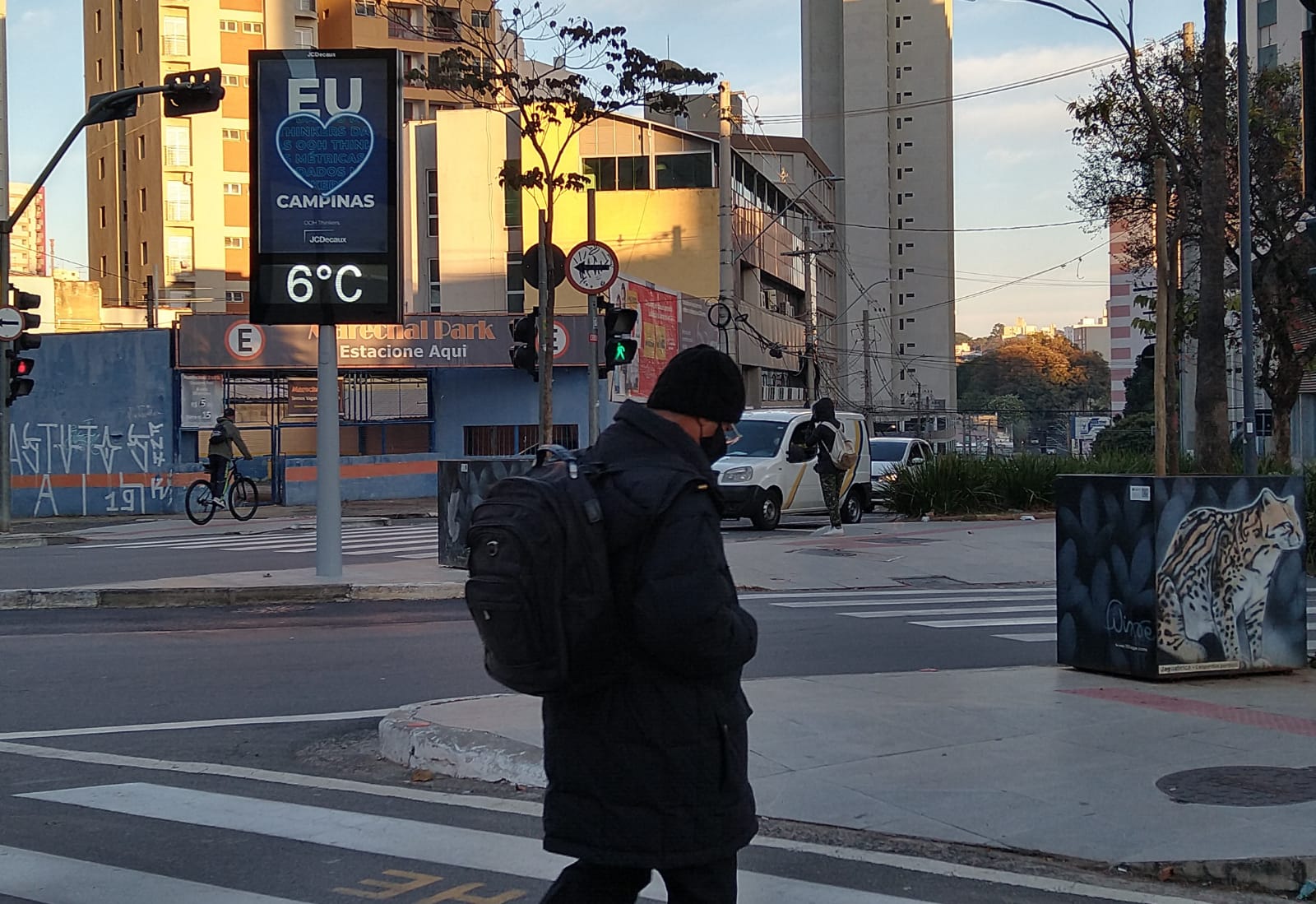 Campinas tem temperatura mais baixa em 21 anos