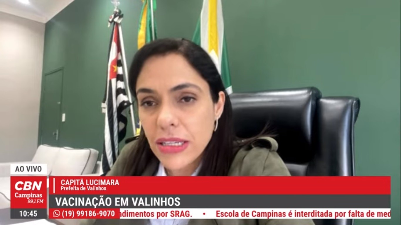Vacinação e restrições em Valinhos