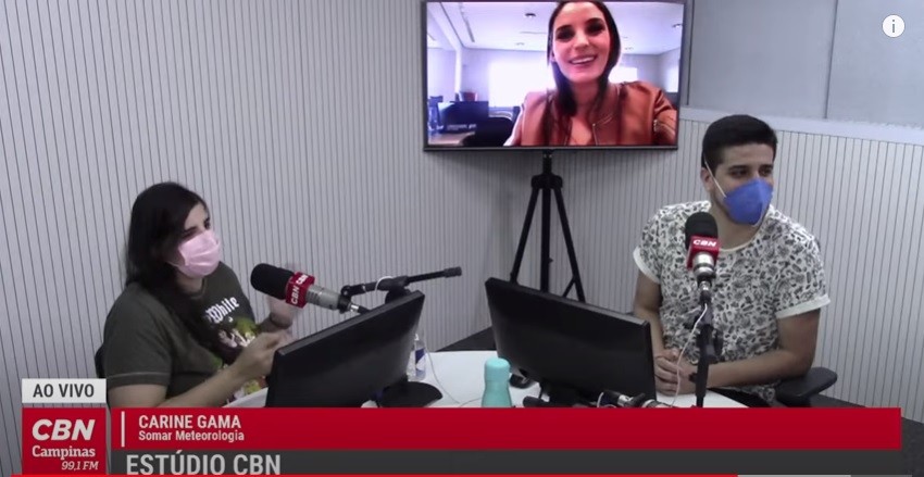 A falta de chuva em Campinas: Carine Gama