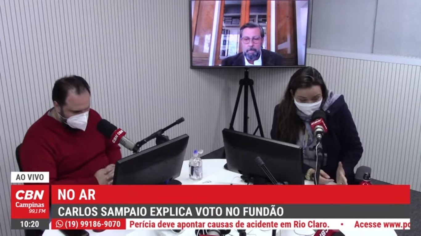 Carlos Sampaio explica voto na LDO que ampliou Fundão