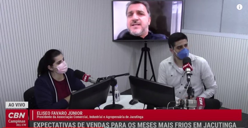 Vendas no frio em Jacutinga: Eliseu Fávaro Júnior, da Acija