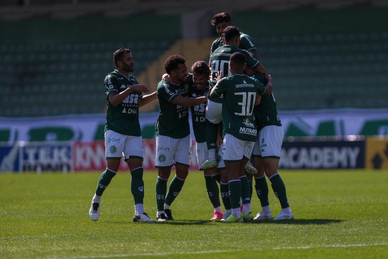 Guarani goleia o Brusque no Brinco de Ouro