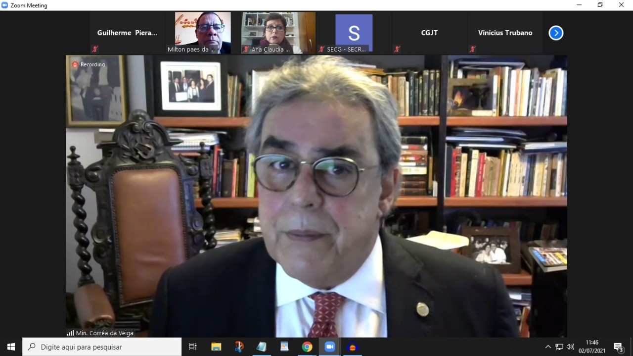 Ministro corregedor avalia positivamente trabalhos do TRT-15