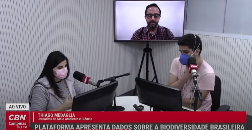 Plataforma Hiperdiversidade: jornalista Thiago Medaglia