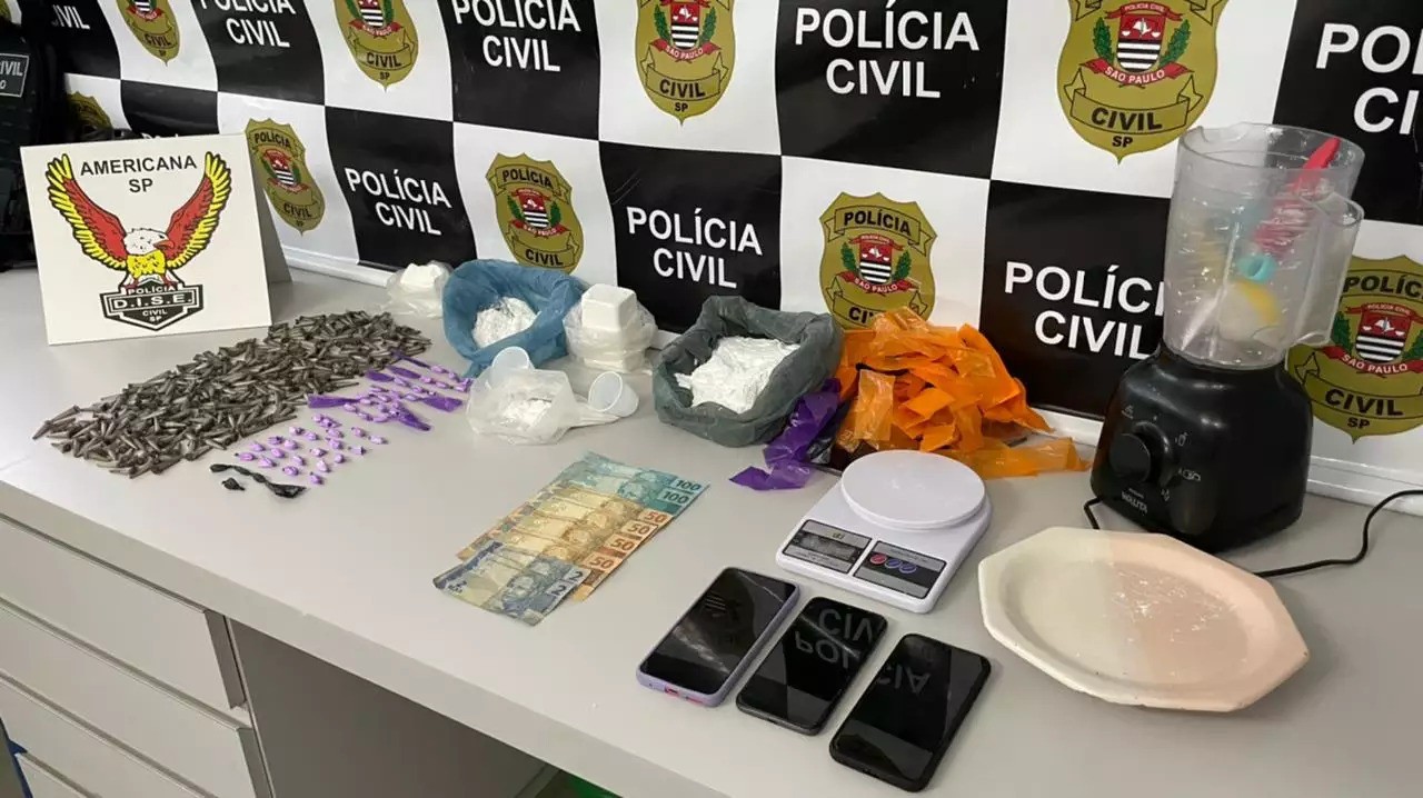 Polícia prende jovem que fazia delivery de drogas