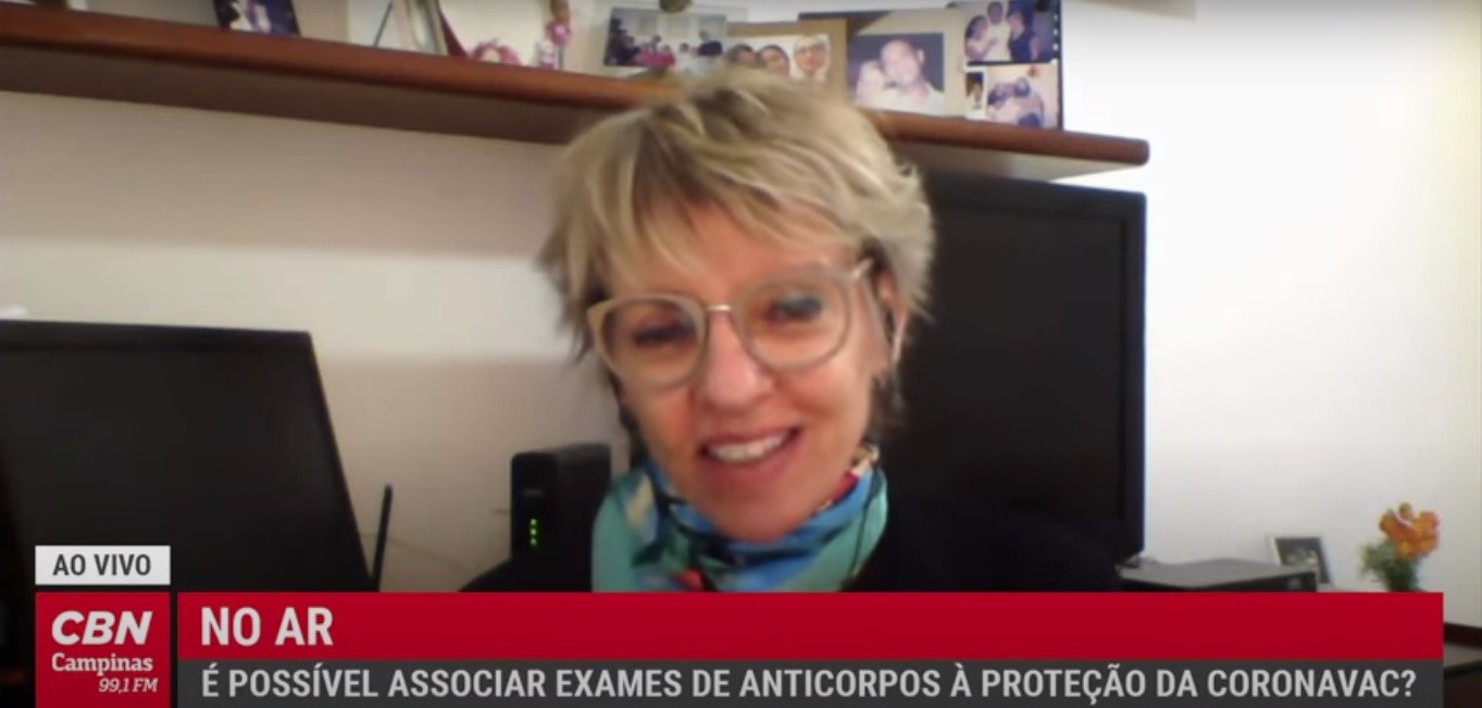 Testes de anticorpos e a Coronavac: Raquel Stucchi
