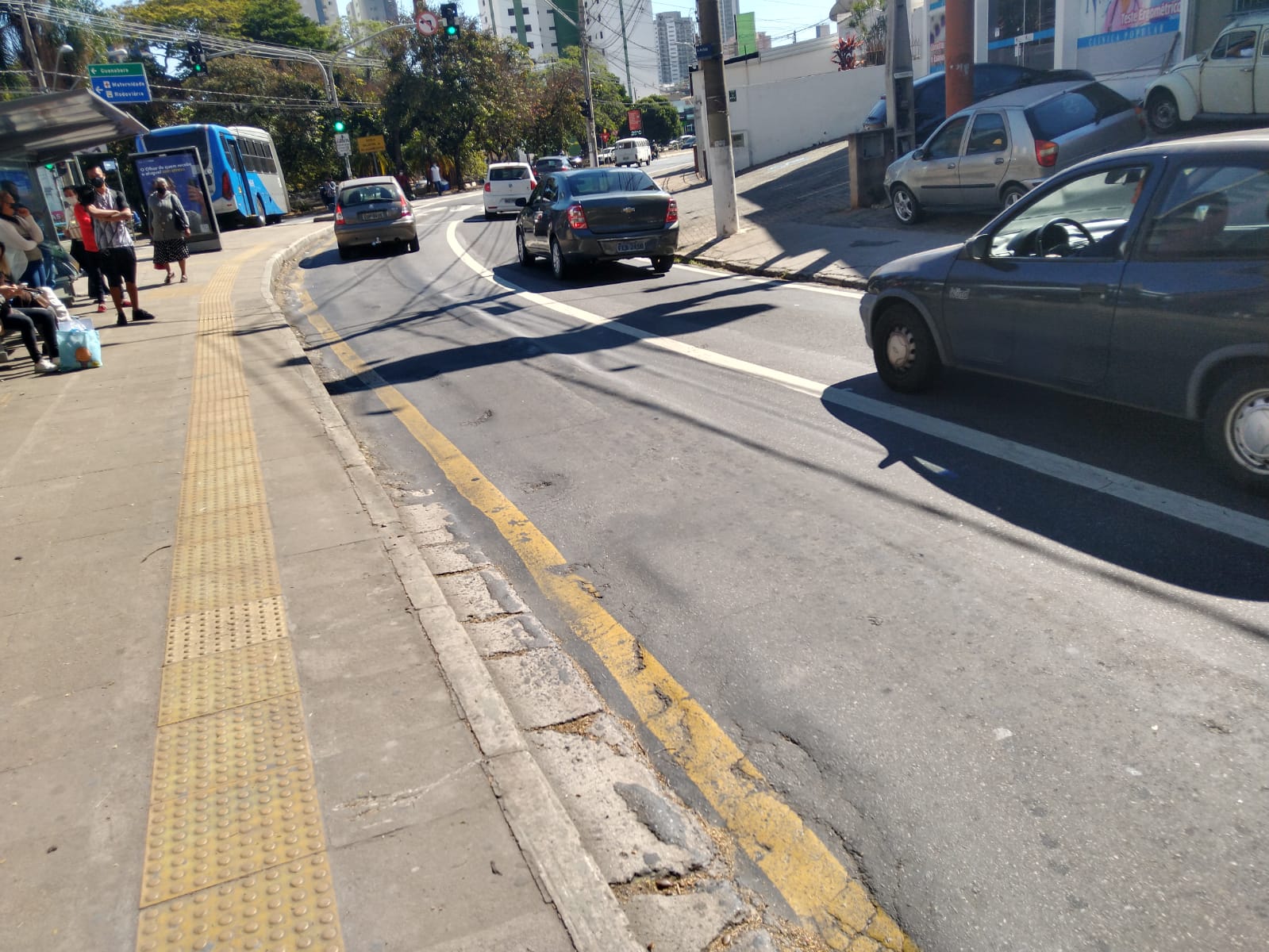 Recape na Avenida Anchieta gera reclamações