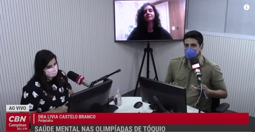 Saúde mental nas Olimpíadas: Lívia Castelo Branco