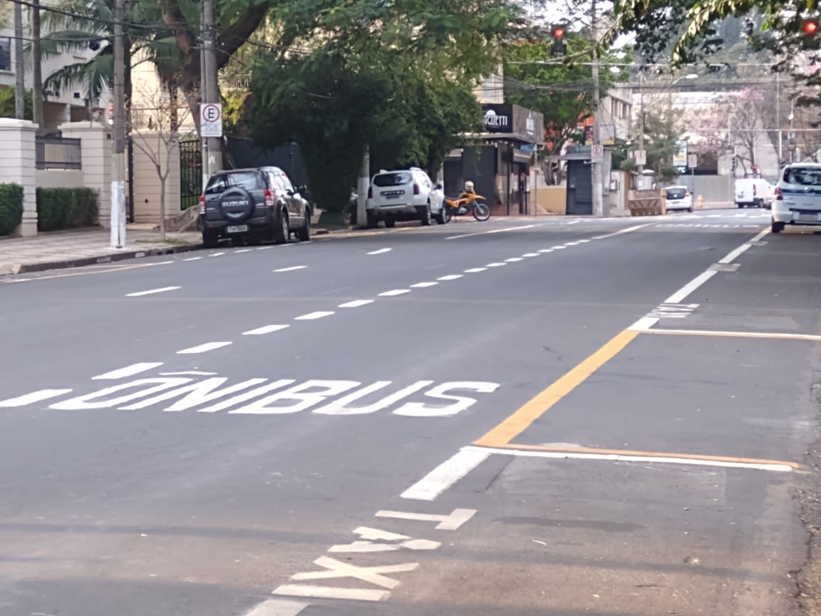 Júlio de Mesquita passa a ter faixa exclusiva de ônibus