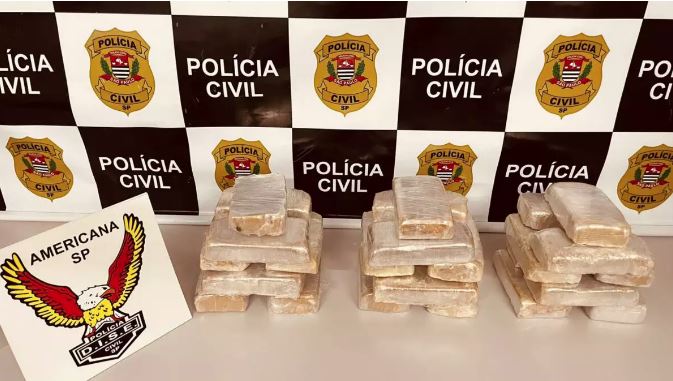 Polícia prende um e apreende droga avaliada em R$ 500 mil