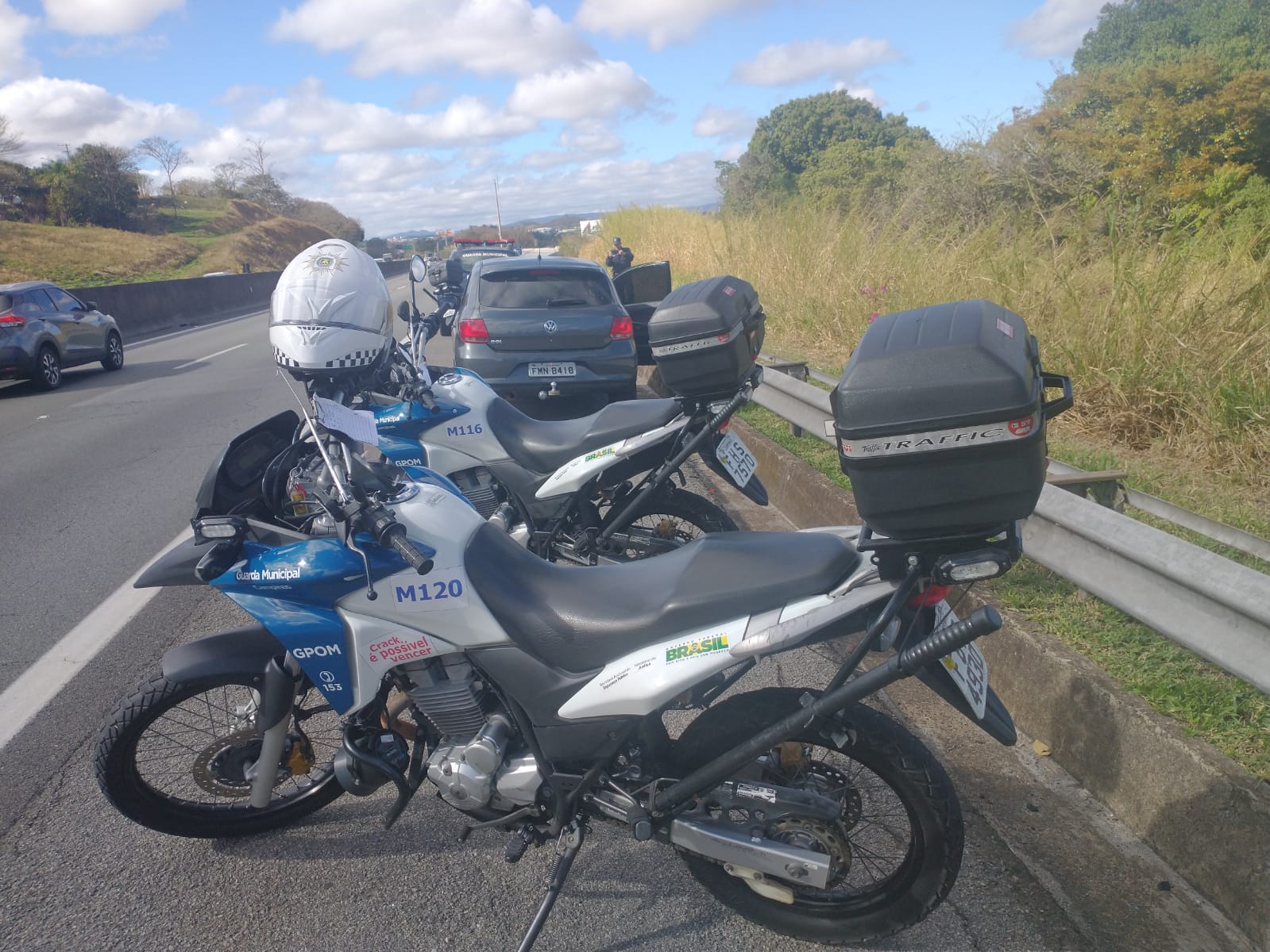 GM prende suspeito de furto após perseguição