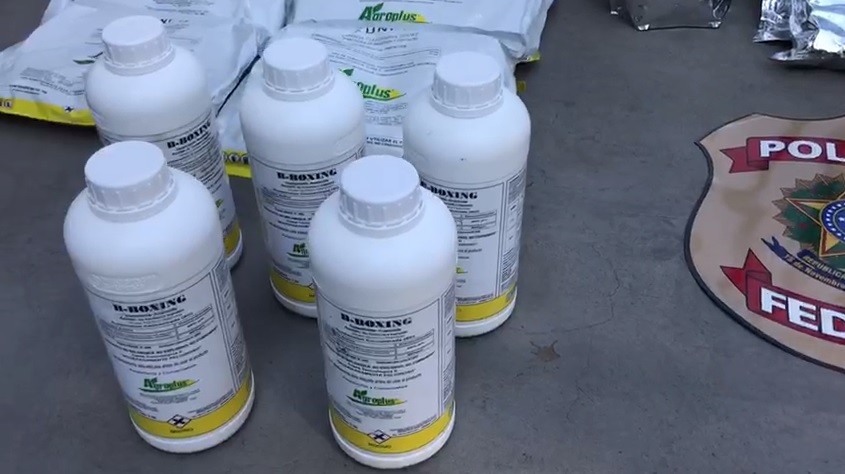 Homem é preso com carga ilegal de agrotóxicos