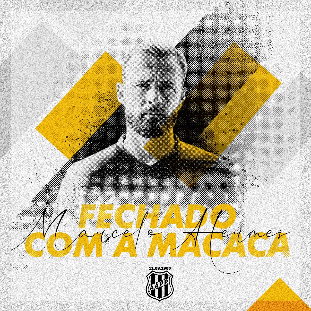 Ponte Preta contrata lateral-esquerdo Marcelo Hermes