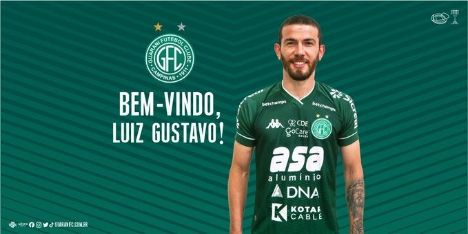 Zagueiro Luiz Gustavo está de volta ao Guarani