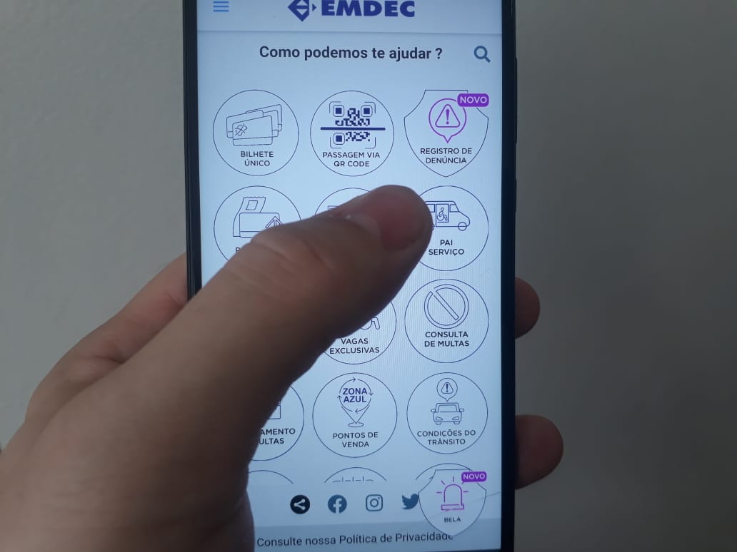 App contra assédio no transporte público tem 6 mil downloads