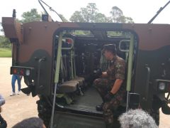 Exército apresenta práticas e equipamentos em Campinas