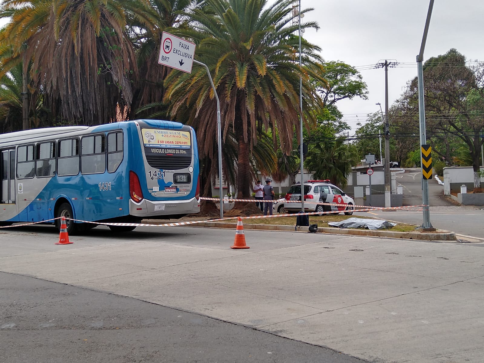 Motociclista morre em acidente no Centro de Campinas