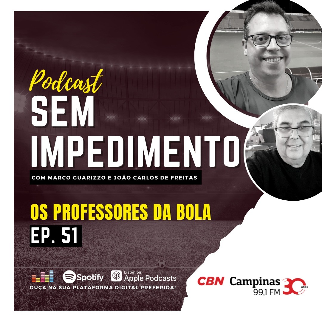 Sem Impedimento: Ep.51 – Os professores da bola