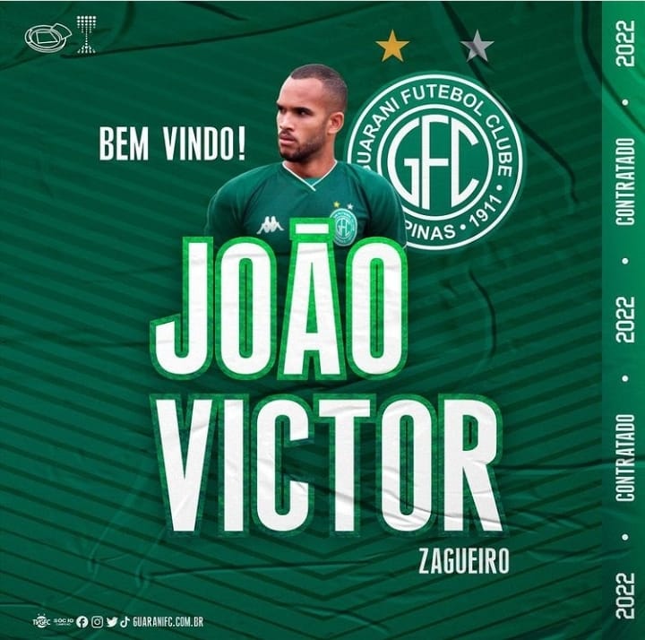 Guarani confirma chegada e renovação com zagueiros