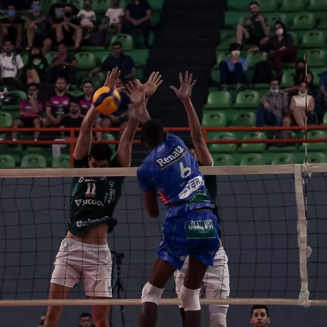 Vôlei Renata perde por 3 a 0 para o vice-lanterna Goiás