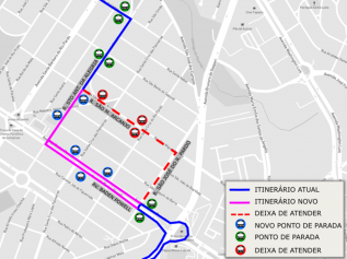 Linhas 403 e 499 têm mudanças no itinerário a partir de hoje