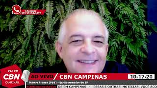 Márcio França, ex-governador de SP, aborda a movimentação eleitoral para 2022