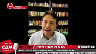 Elvis Cezar, pré-candidato ao Governo pelo PDT, debate sobre as eleições