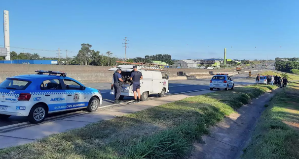 GM de Americana prende dupla e cabeamento avaliado em R$ 80 mil