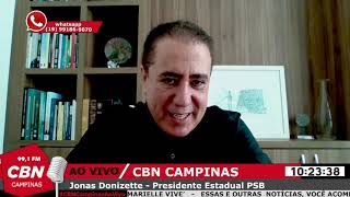 Jonas Donizette repercute a aliança de Lula e Alckmin