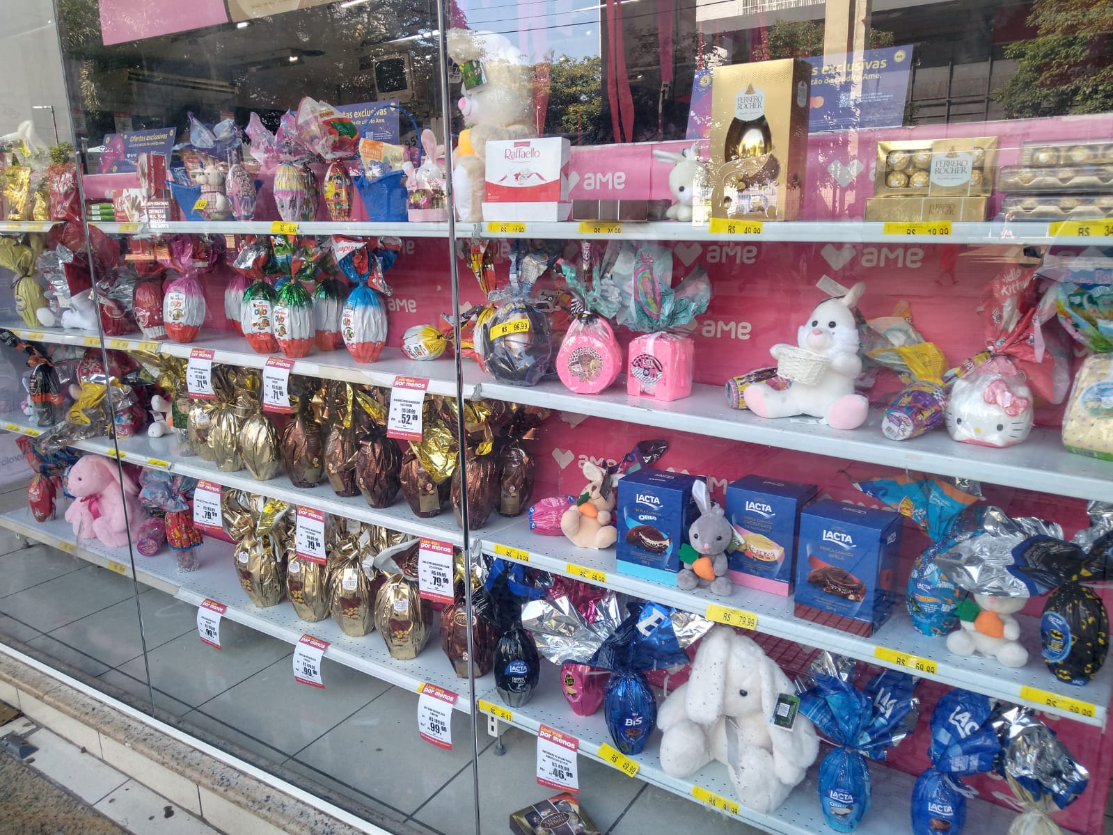 Pesquisa do Procon indica diferença de até 125% nos produtos de páscoa