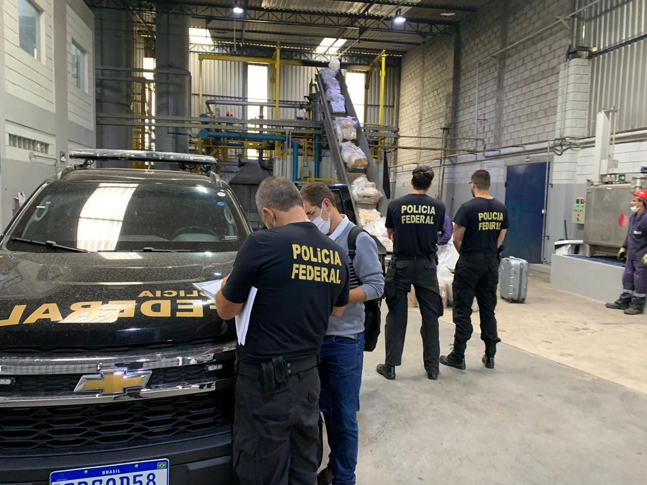 Polícia Federal incinera drogas apreendidas em Viracopos