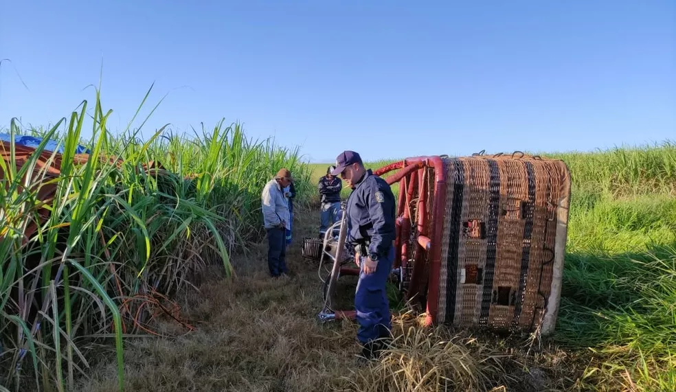 Balão que caiu em Porto Feliz não poderia voar por causa do vento