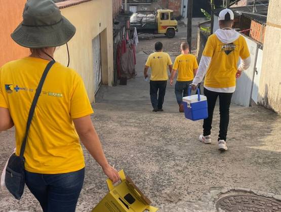 Campinas vacina moradores em vulnerabilidade social na região Norte