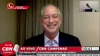 Ciro Gomes diz que pretende romper a polarização no Brasil