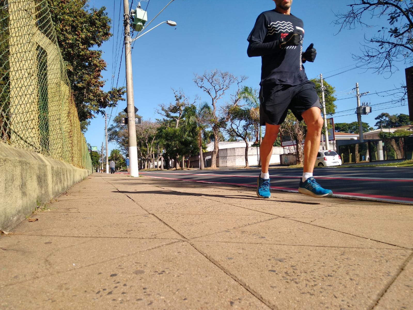 Frio intenso dificulta prática de esportes ao ar livre