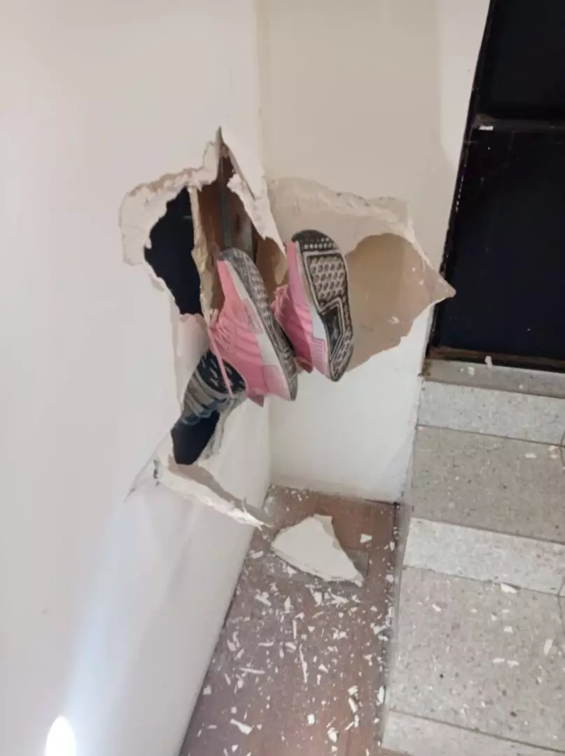 Mulher discute em creche, briga com guardas e chuta parede de delegacia