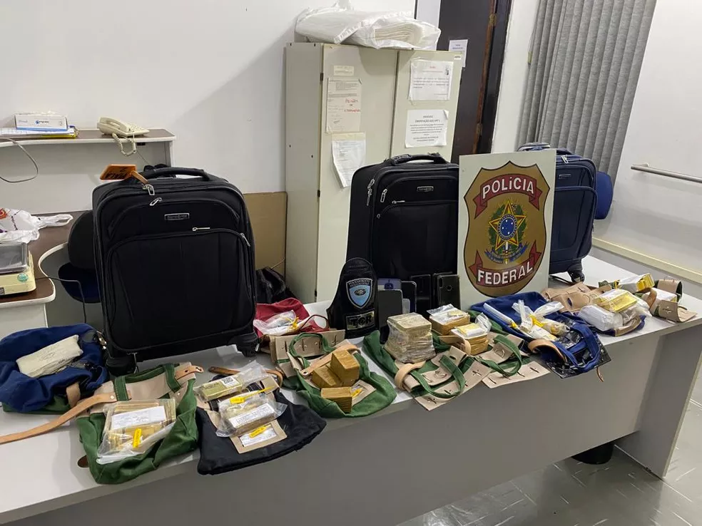 Polícia Federal apreende 77kg de ouro em Sorocaba