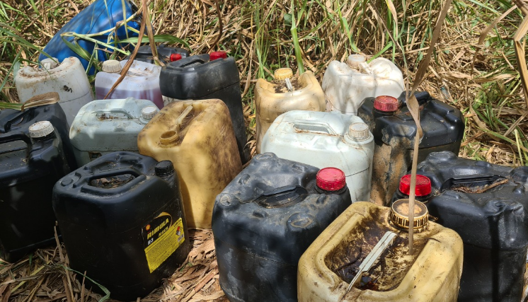 Guarda Civil de Indaiatuba recupera diesel furtados de locomotiva 