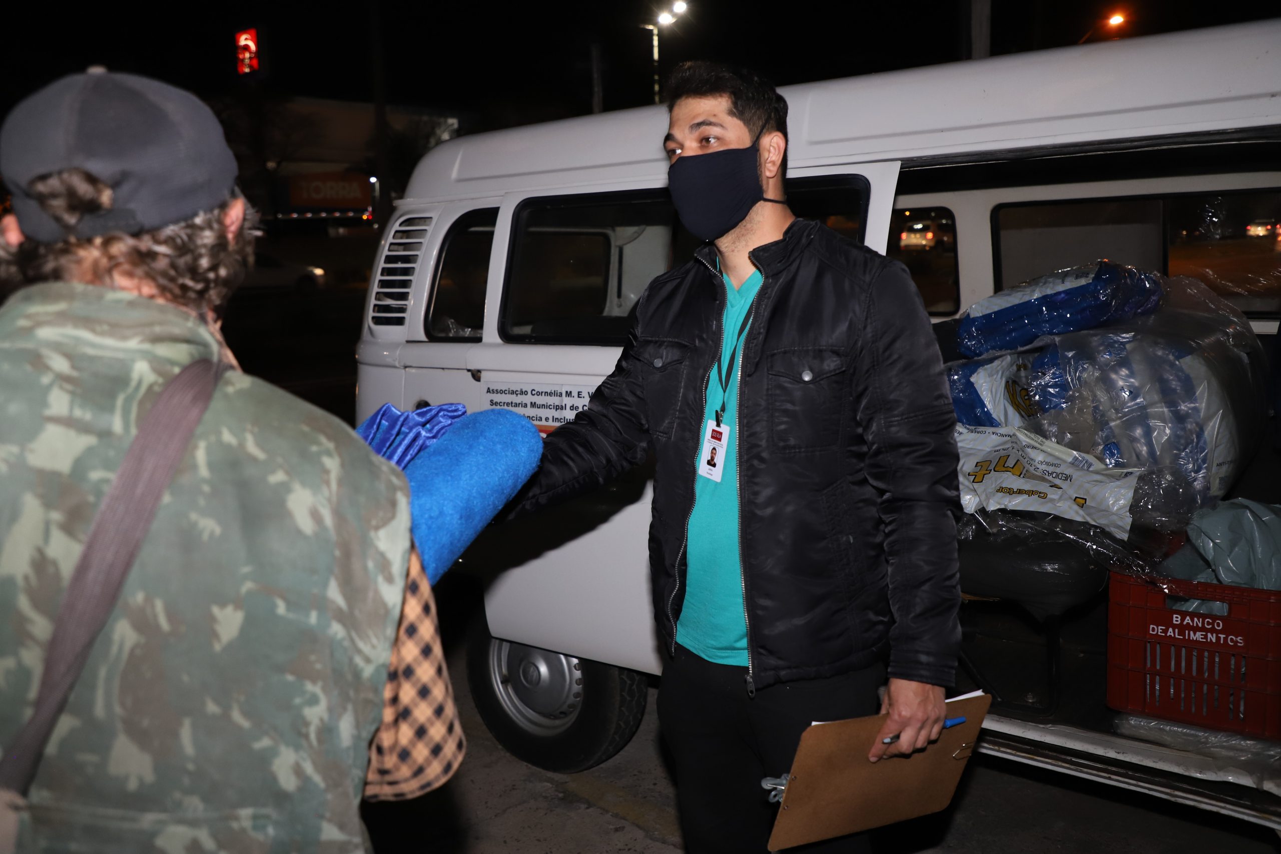 Operação Inverno reforça atendimentos na nova frente fria