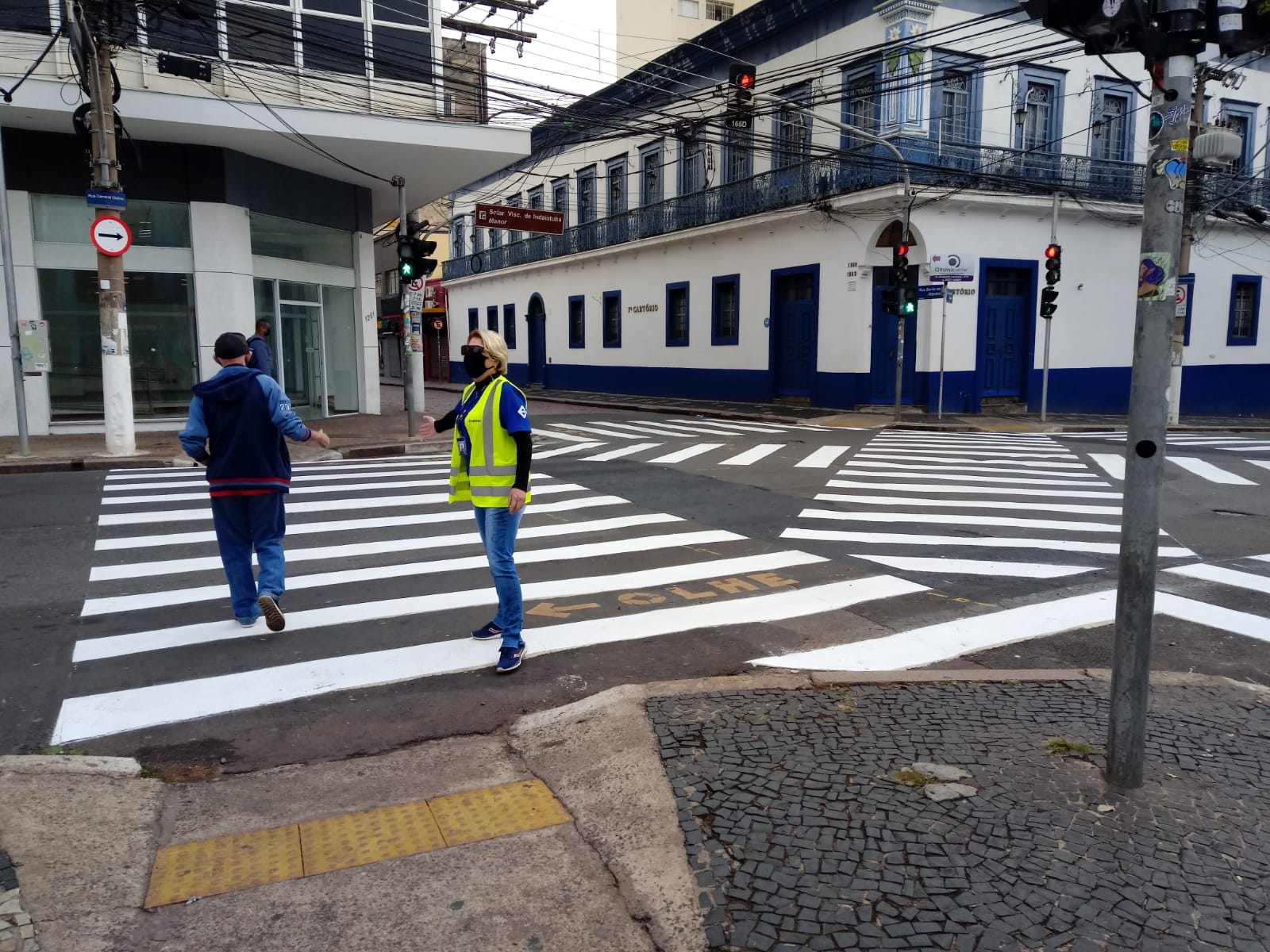 Emdec vai fazer ações educativas nas faixas em X no Centro