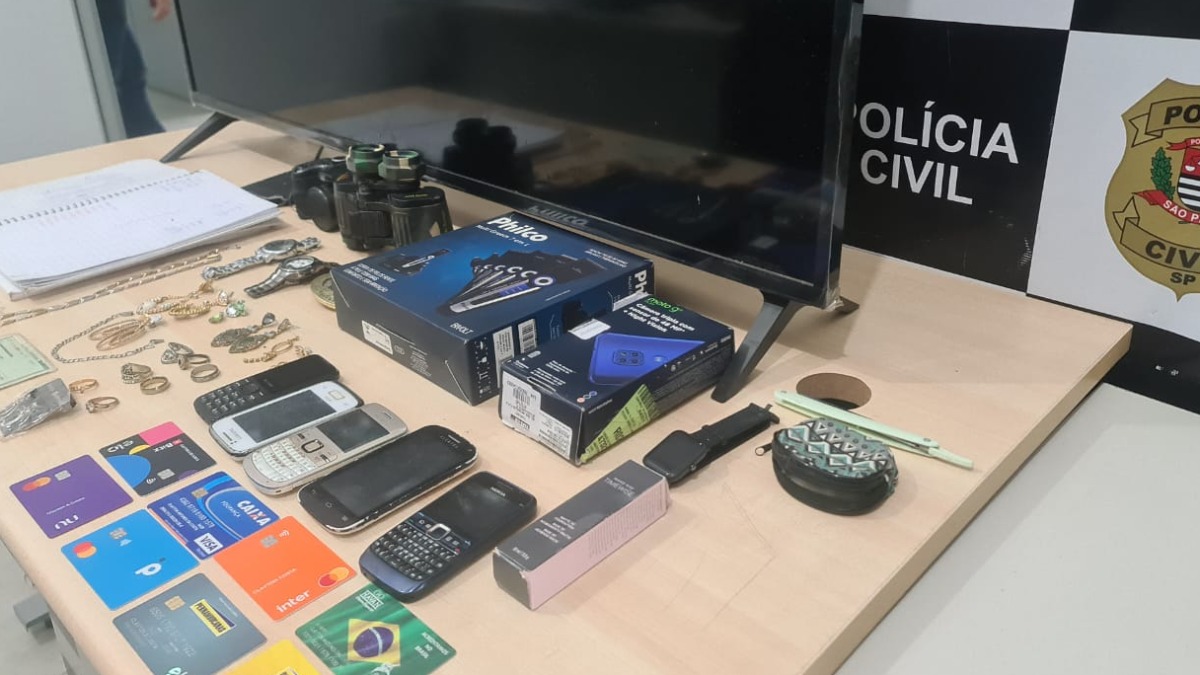 Dois são presos por roubo a residências em Americana