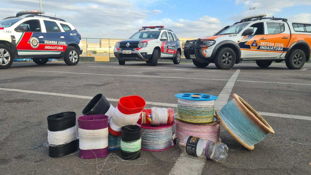 Guarda Civil de Indaiatuba intensifica operações contra uso do cerol