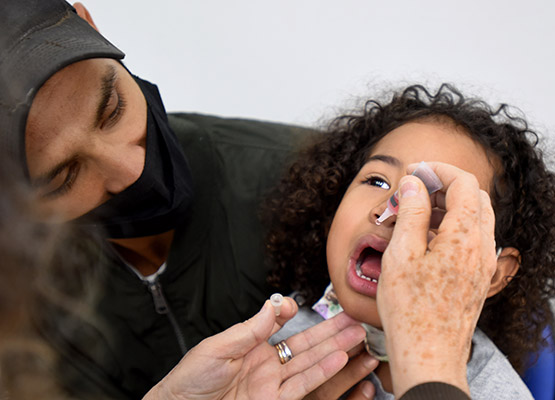 Campinas vacina 37% do público-alvo da campanha contra a pólio