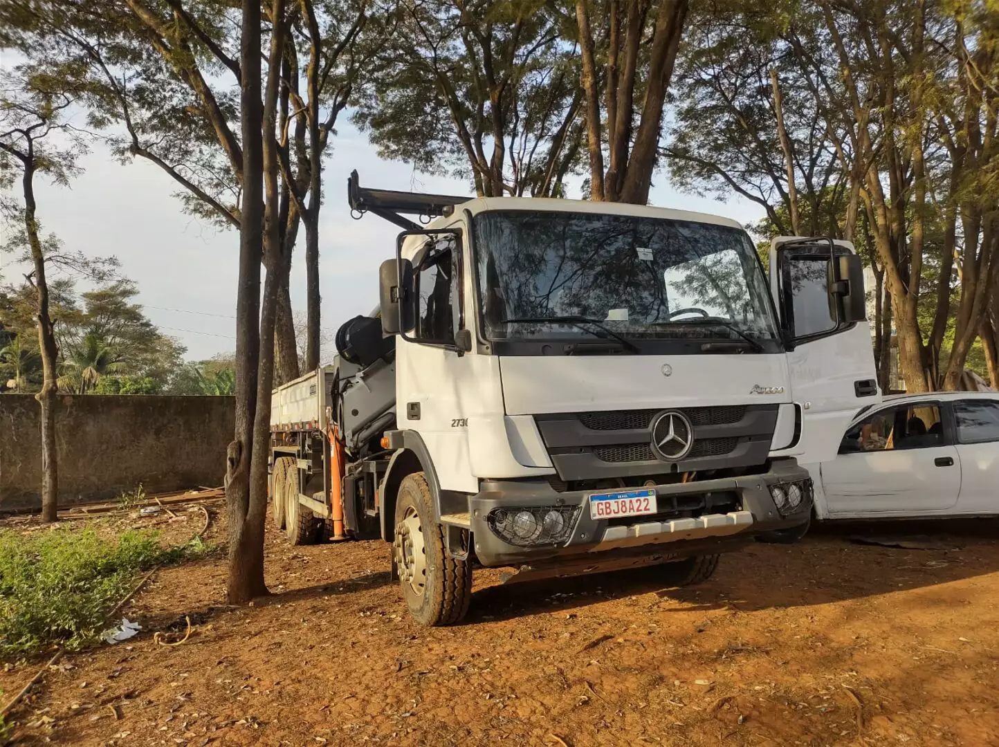 Caminhão roubado de estação da CPFL é recuperado em Paulínia