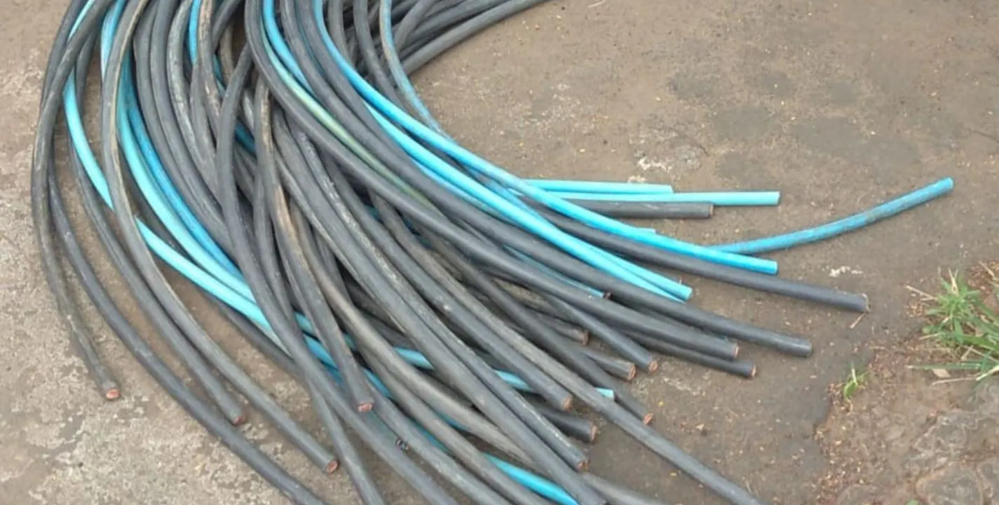 Ladrões furtam cabos de estação de tratamento de esgoto da Sanasa