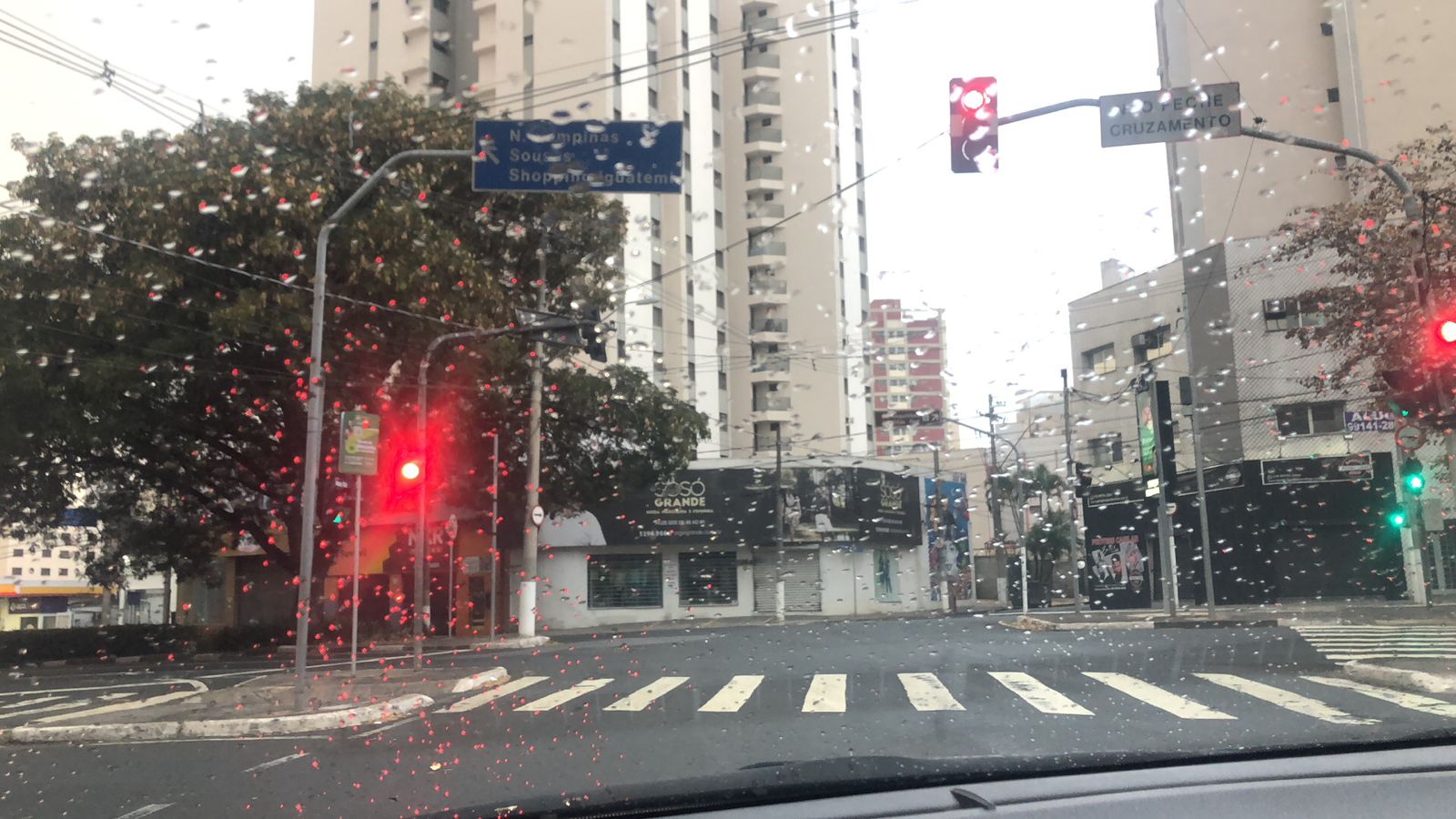 Chuva surpreende região de Campinas. Era previsto?