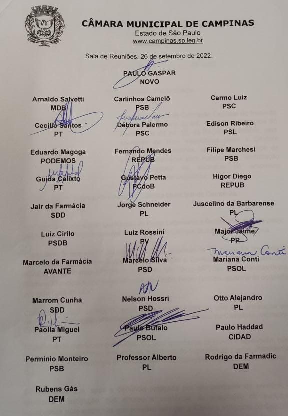 Débora Palermo assina, e CPI contra Zé Carlos consegue 11 adesões